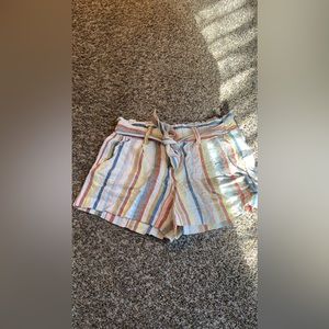 multi color shorts